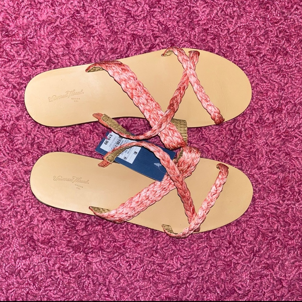 New Universal Thread Pink Sandals